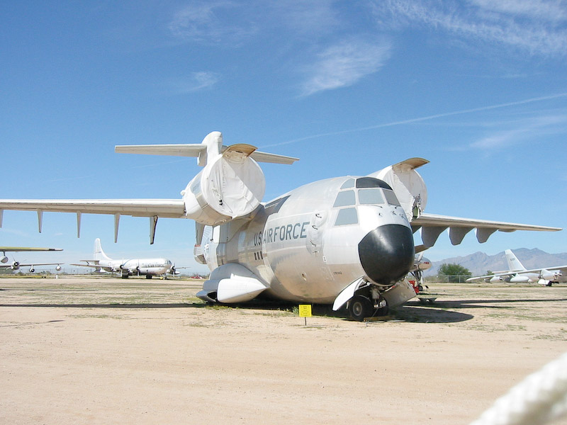 Boeing YC-14 transport, Pima Air and Space Museum, Tucson, Arizona.