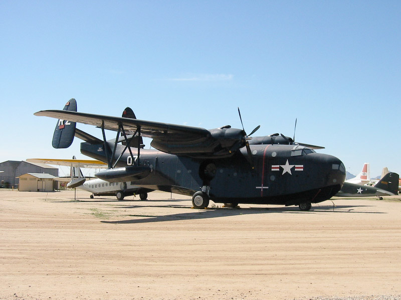 Martin PBM-5A Mariner seaplane, Pima Air and Space Museum, Tucson, Arizona.