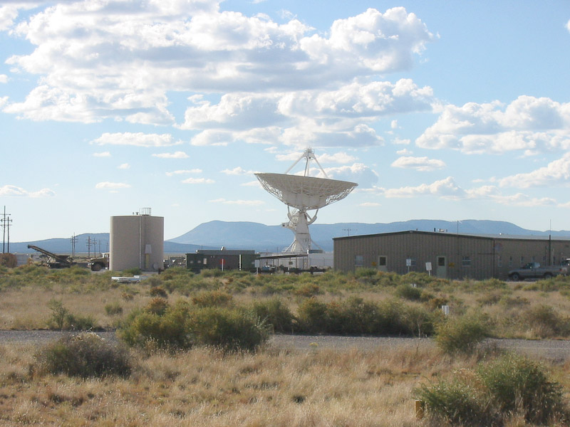 The Very Large Array has very modest quarters.
