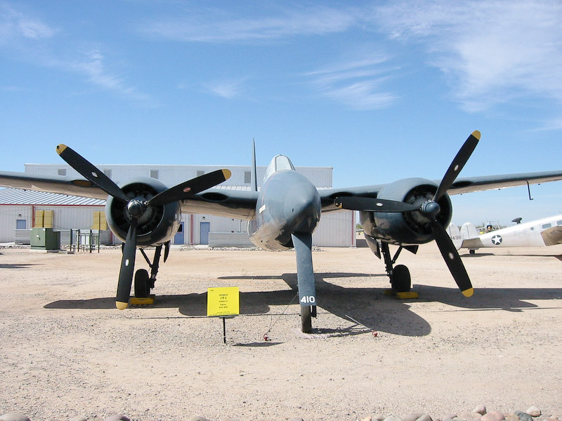 Grumman F7F-3 Tigercat fighter, Pima Air and Space Museum, Tucson, Arizona.