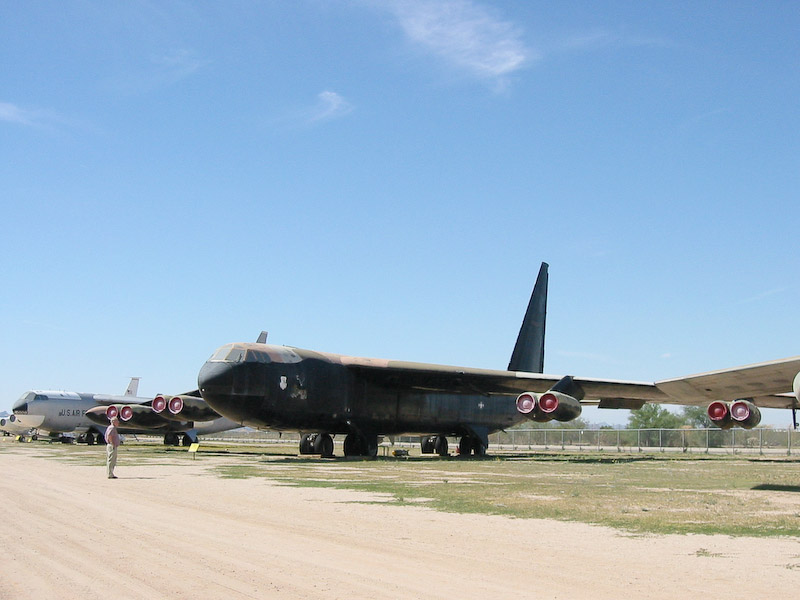 Boeing B-52 Stratofortress jet bomber, Pima Air and Space Museum, Tucson, Arizona.