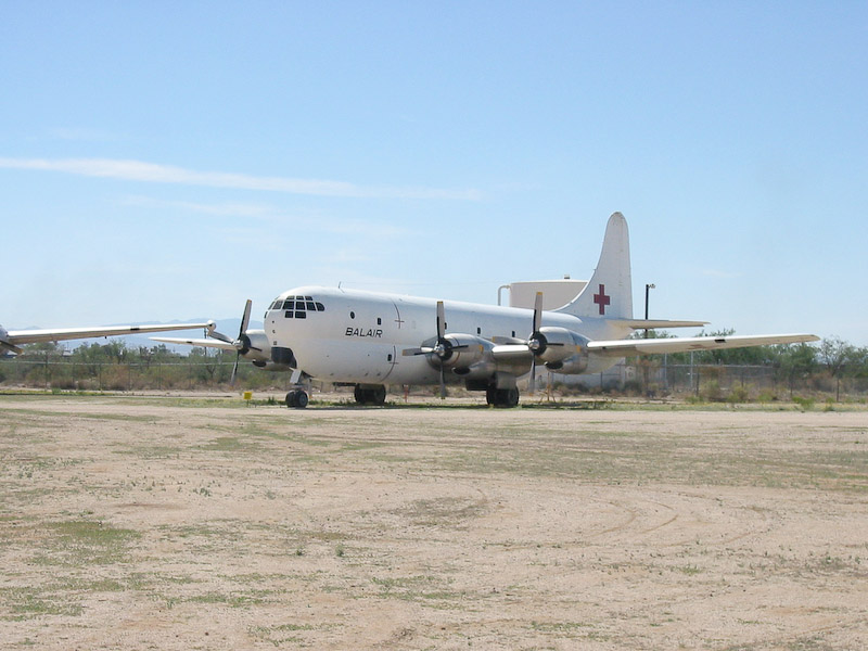 Boeing C-97 Stratogreighter, converted to aerial ambulance, Pima Air and Space Museum, Tucson, Arizona.