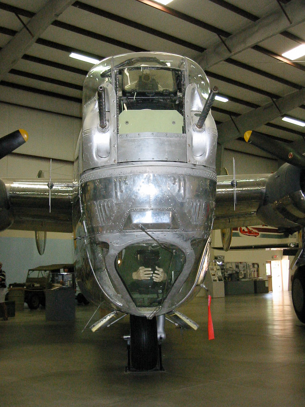 Consolidated B-24J Liberator bomber, Pima Air and Space Museum, Tucson, Arizona.