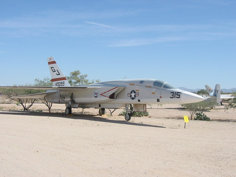 North American RA-5C Vigilante reconnaissance attack bomber, Pima Air and Space Museum, Tucson, Arizona.